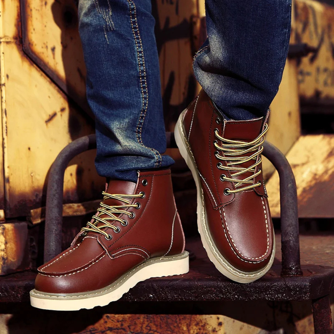 Cole™ l-Vintage Leather Boots