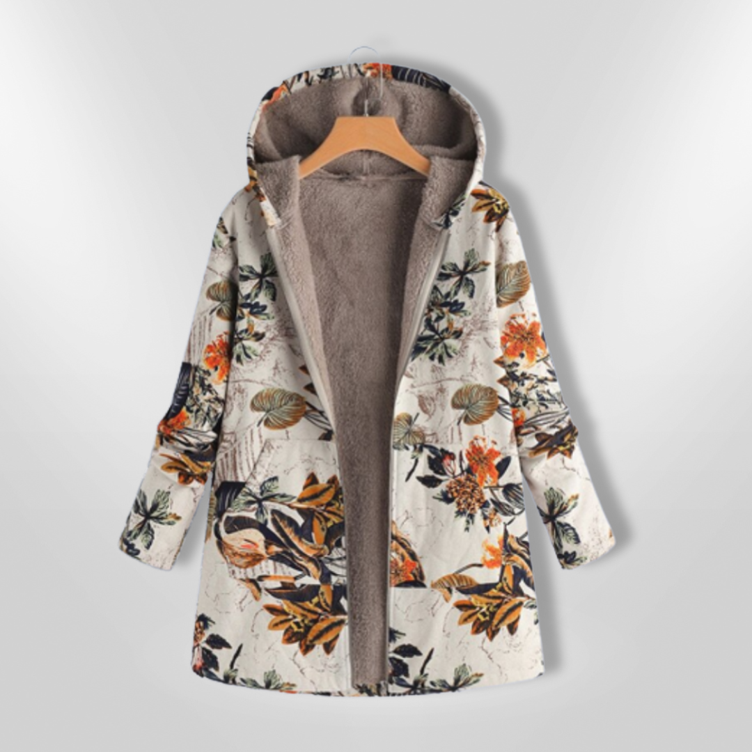 TRICIA™ | Reversible hoodie Jacket