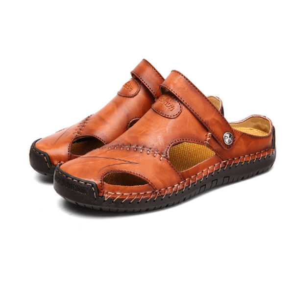 Chris™ l- Orthopedic leather sandals