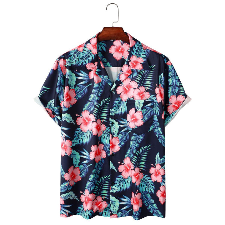 Alberto™ | Seaside Escape Short Sleeve Hawaiian Shirt