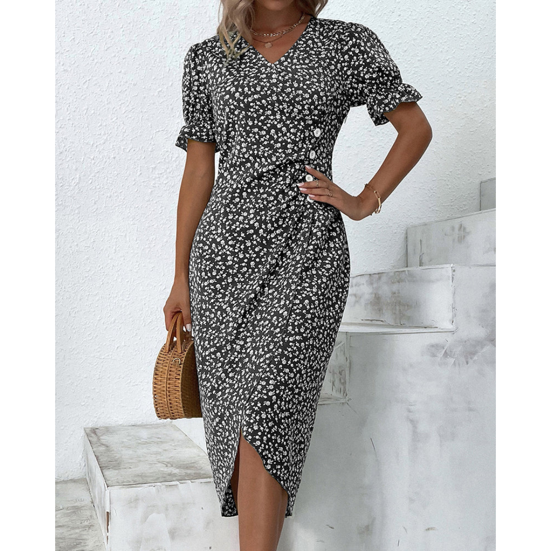 Floryn™ | Flattering Wrap Dress