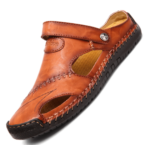 Chris™ l- Orthopedic leather sandals