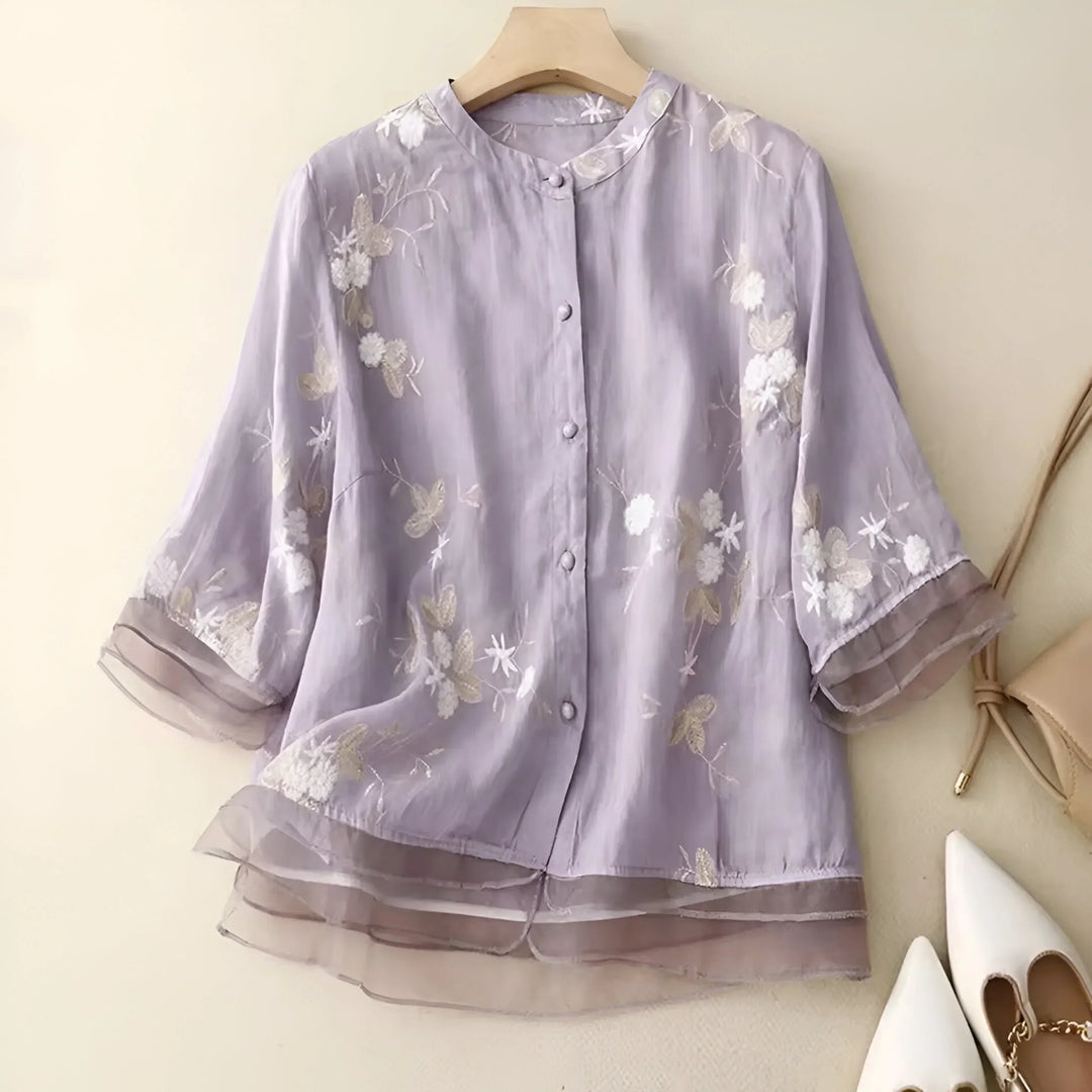 Savanah | Light Cotton Blouse