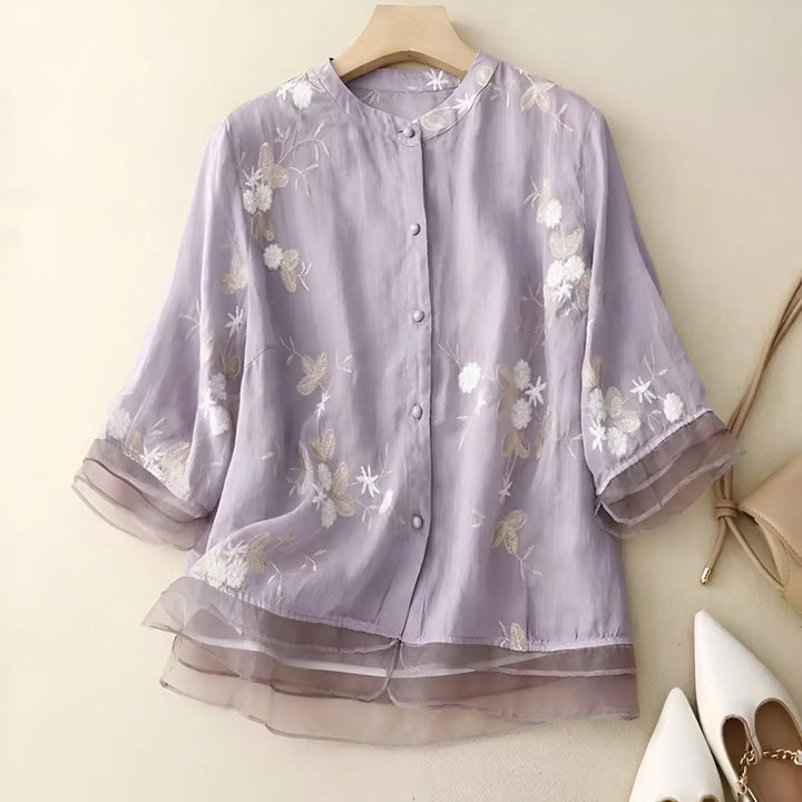 Savanah | Light Cotton Blouse