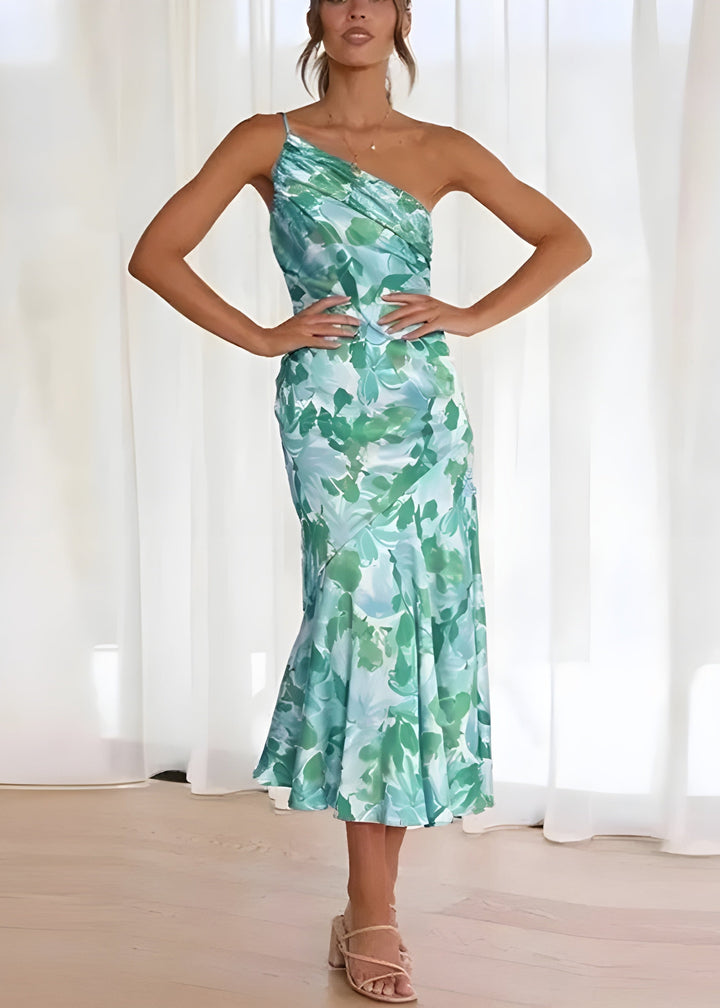 Eva™ | One-Shoulder Summer Dress