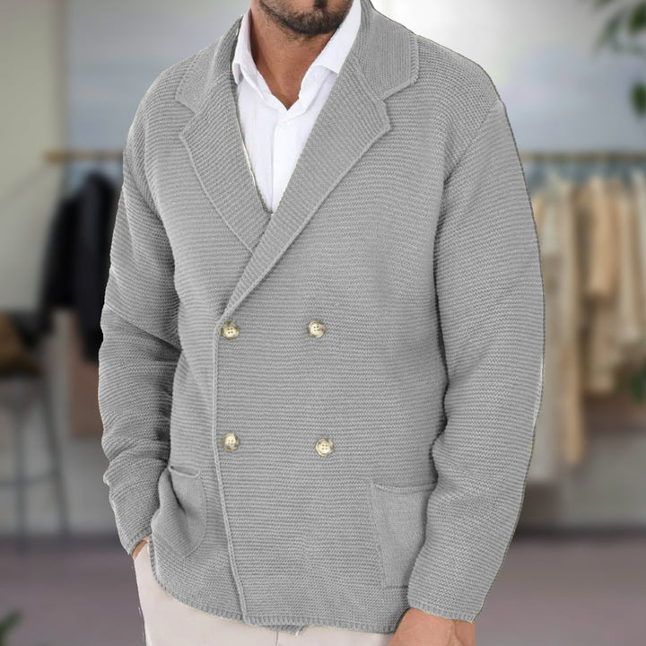 GIAN™ | DOUBLE-BREASTED CARDIGAN
