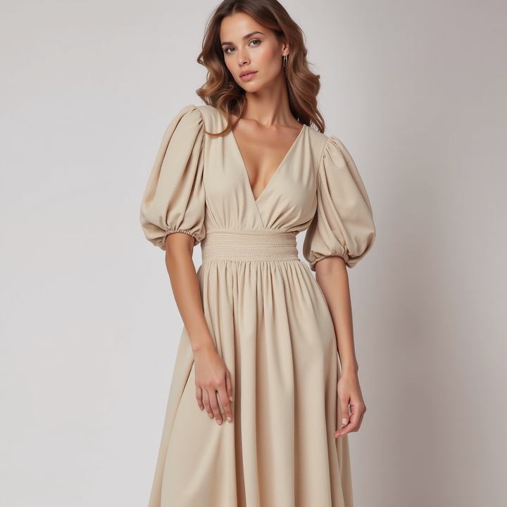 Layla™l - V-Neck Flow Dress