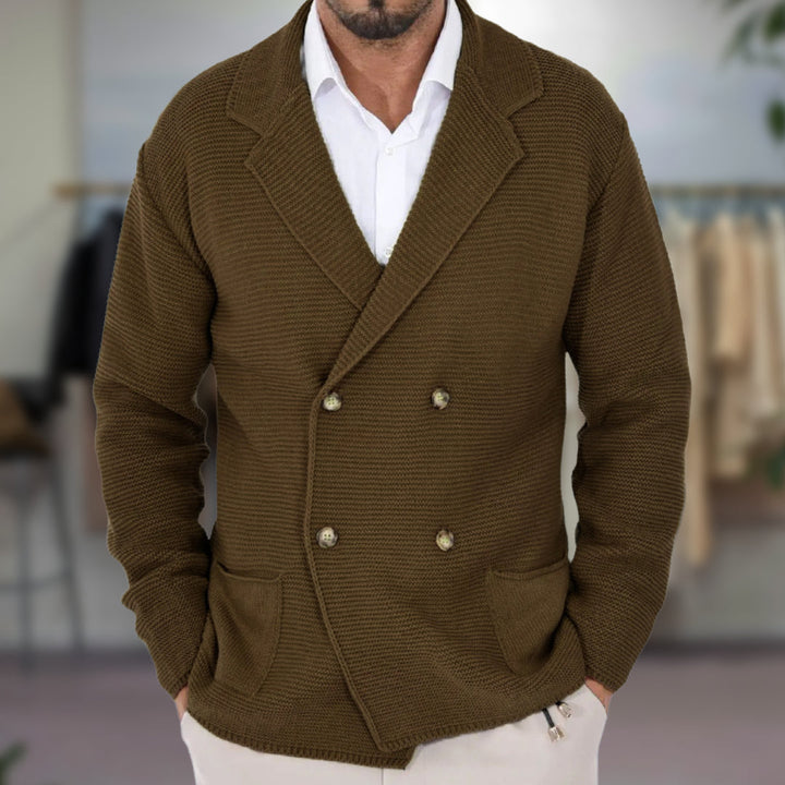 GIAN™ | DOUBLE-BREASTED CARDIGAN
