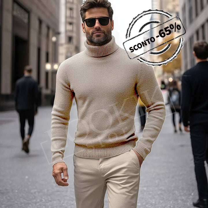 IRO™ | ELEGANT HIGH NECK SWEATER
