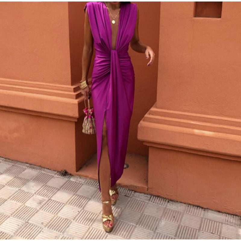 Isabella™ | Party dress with deep neckline