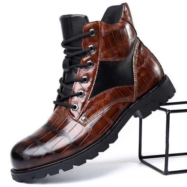Rendell™ l- Exclusive crocodile leather boots