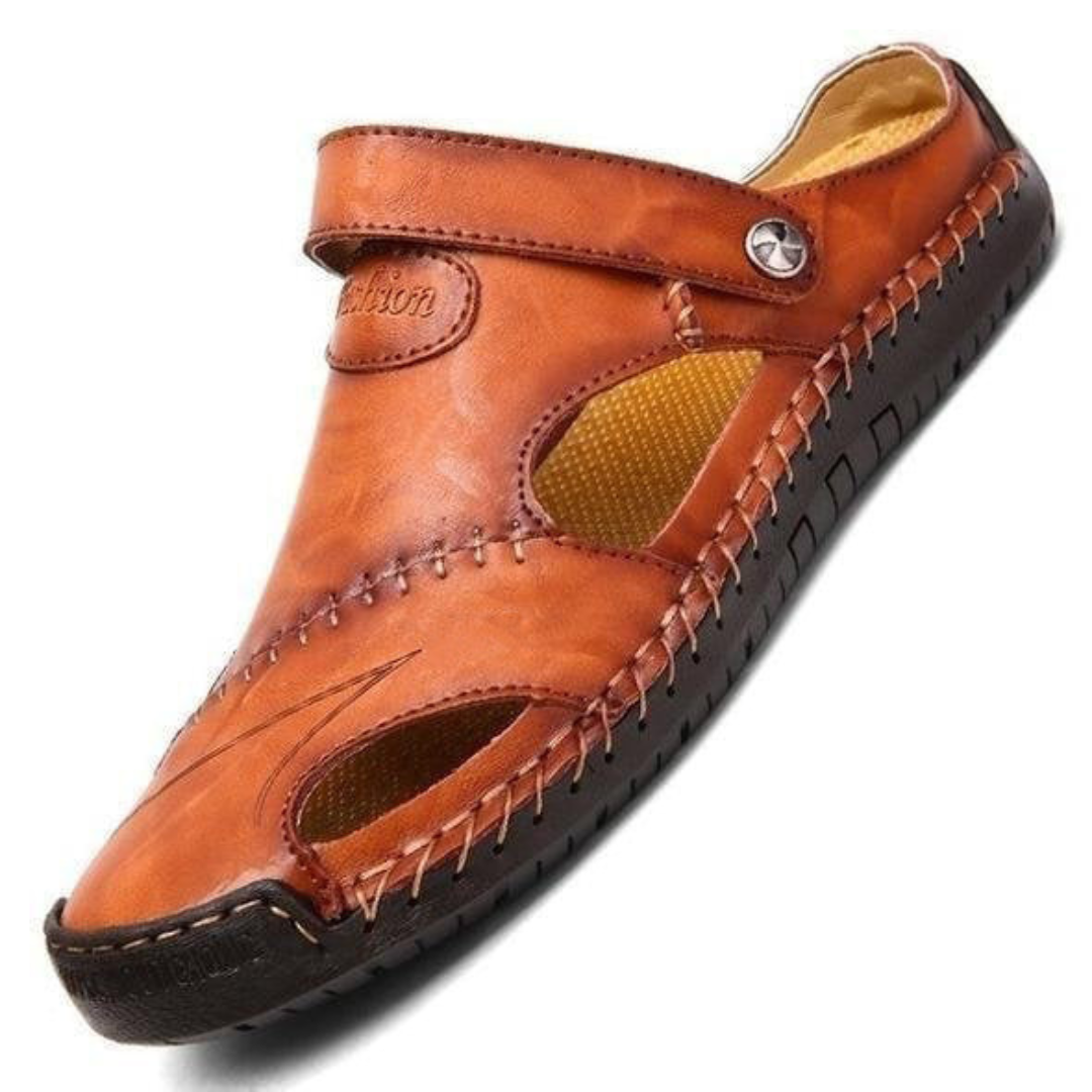 Chris™ l- Orthopedic leather sandals