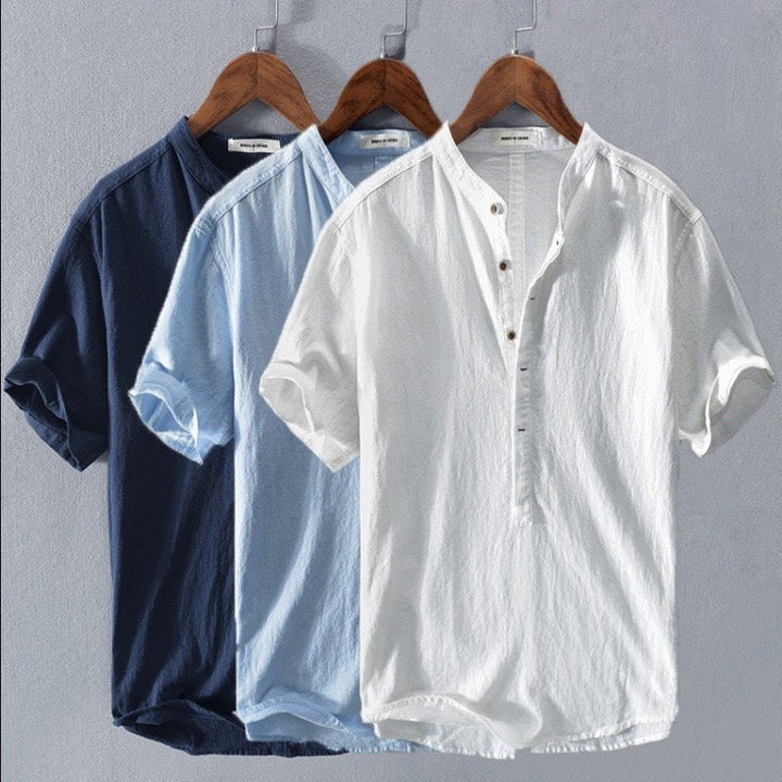 Damian™ | Cotton-Linen Shirt