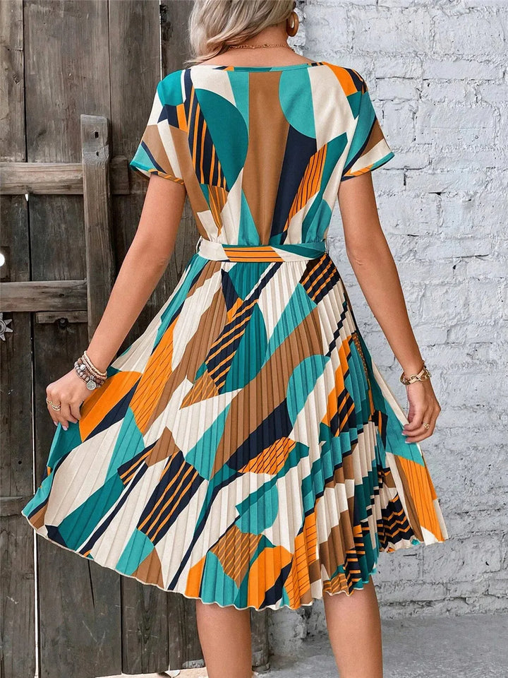Grace™ |  Pleated Lace Dress
