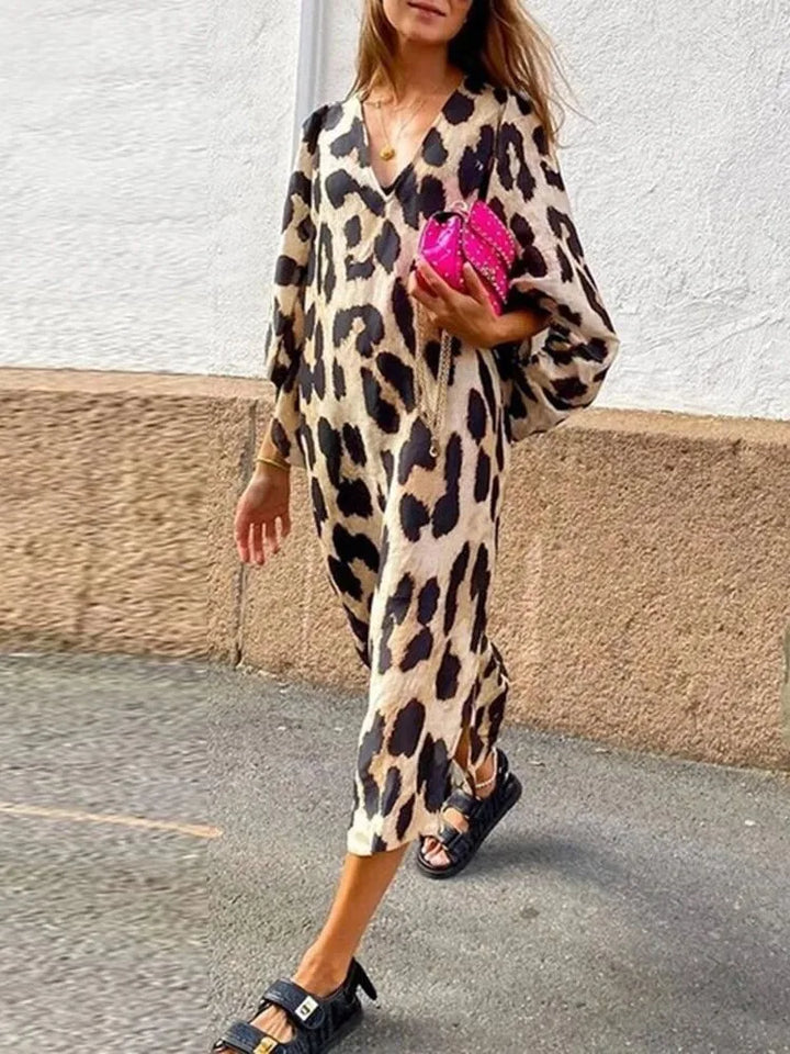 Liza - Leopard Print Dress