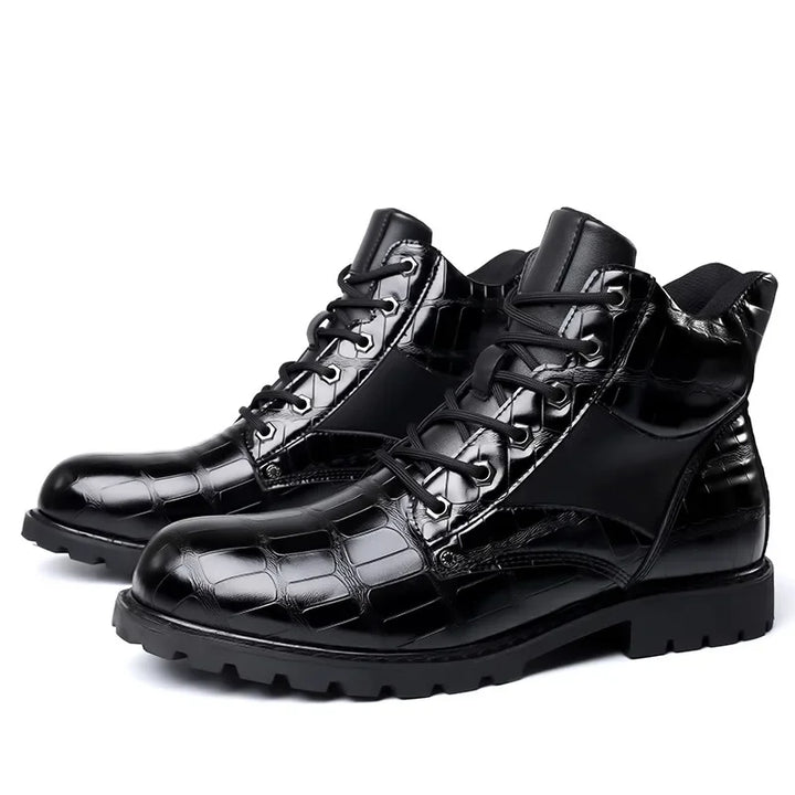 Rendell™ l- Exclusive crocodile leather boots