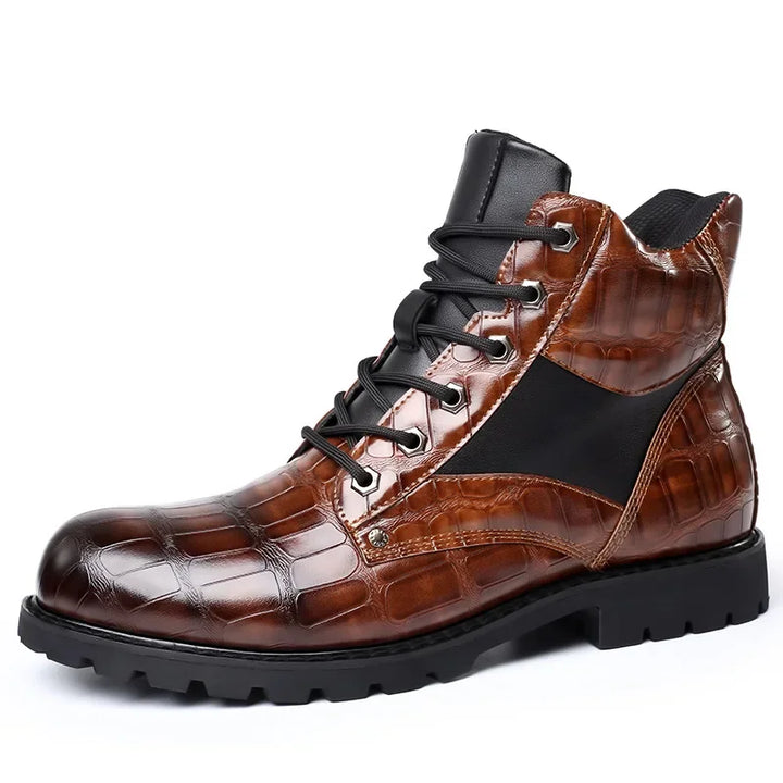 Rendell™ l- Exclusive crocodile leather boots