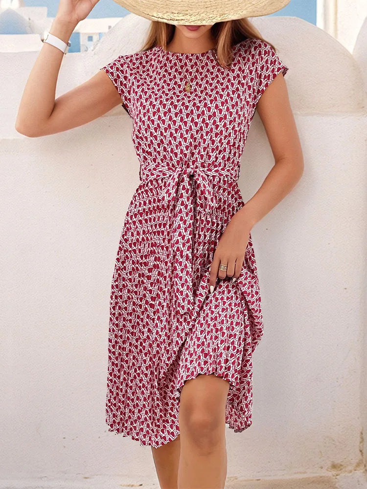 Grace™ |  Pleated Lace Dress