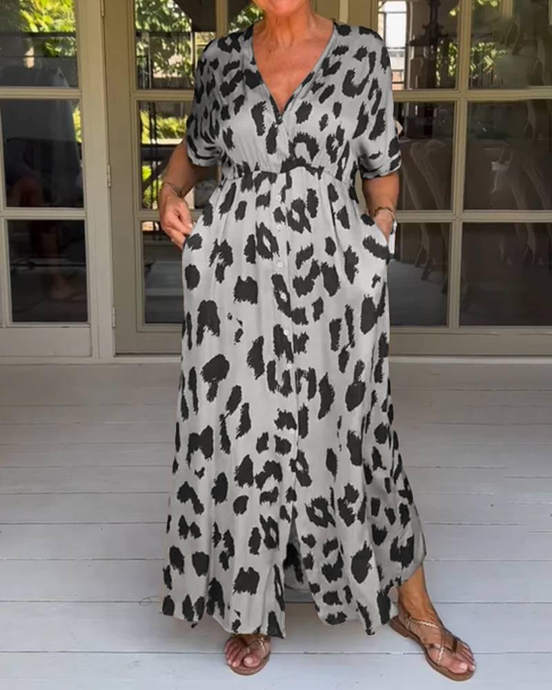 BONNIE ™ |- STYLISH LEOPARD DRESS