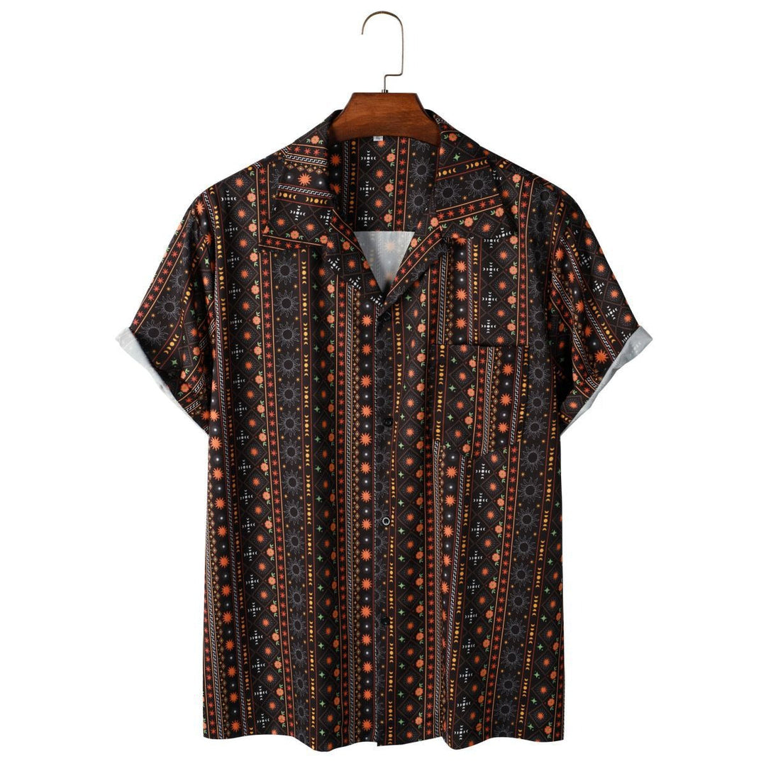 Alberto™ | Seaside Escape Short Sleeve Hawaiian Shirt