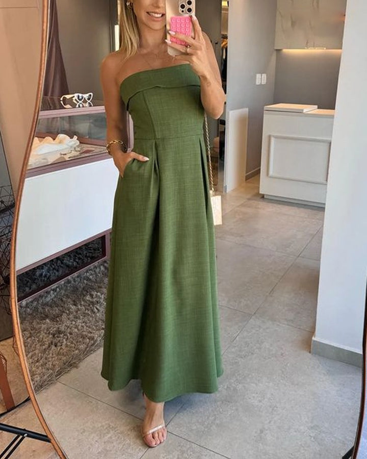 Anisa™ | Elegant Strapless Dress
