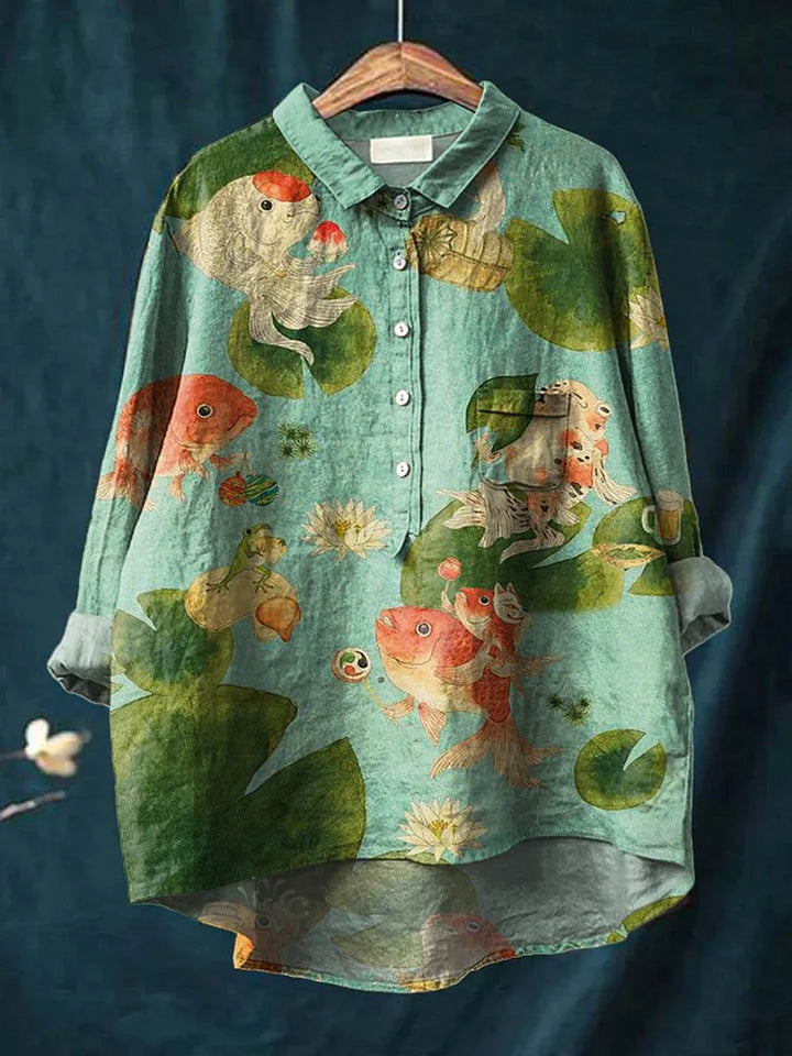Rosie™ | Fish Art Shirt