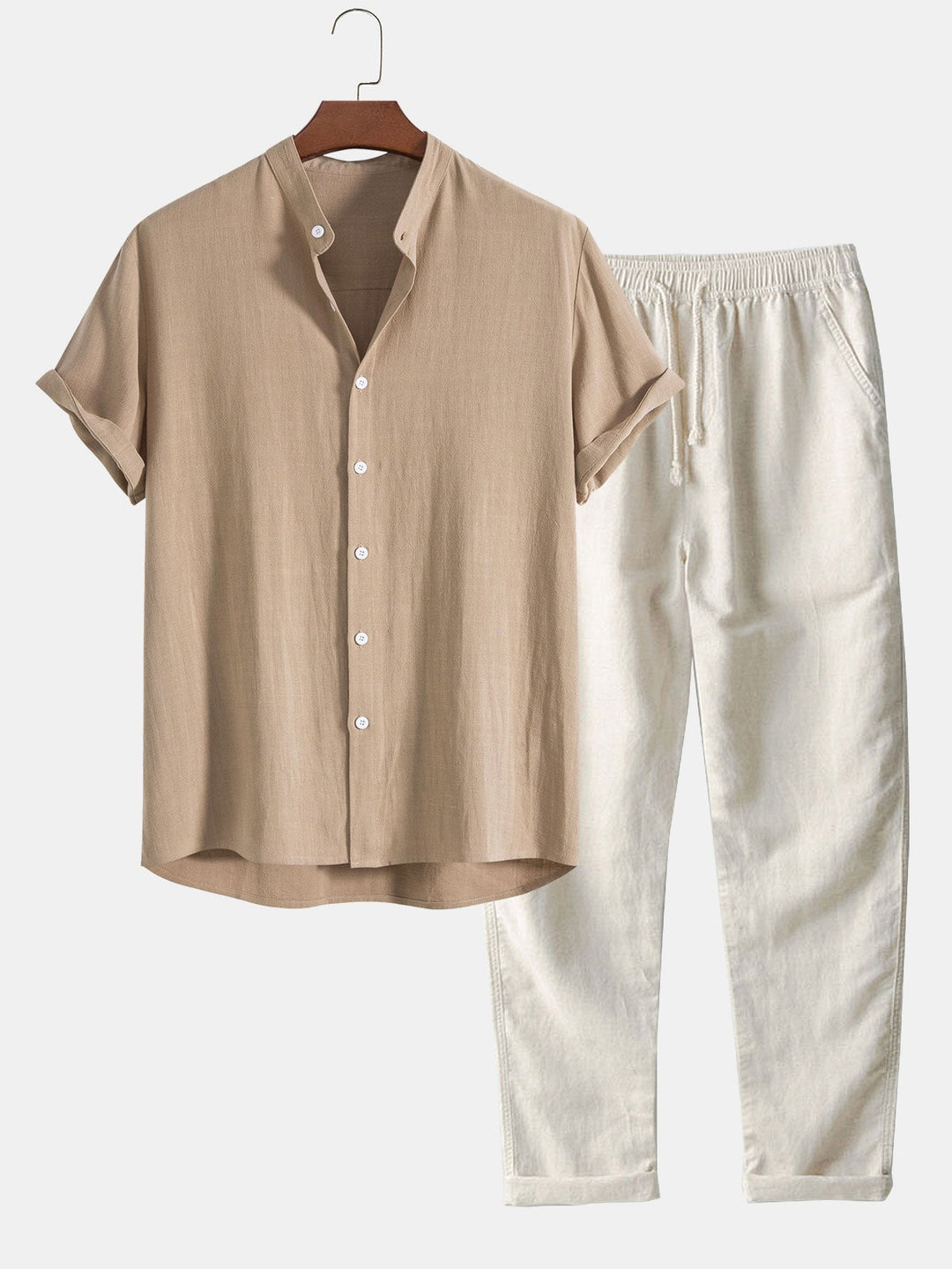 Alexander™ | Linen Polo & Trouser Set