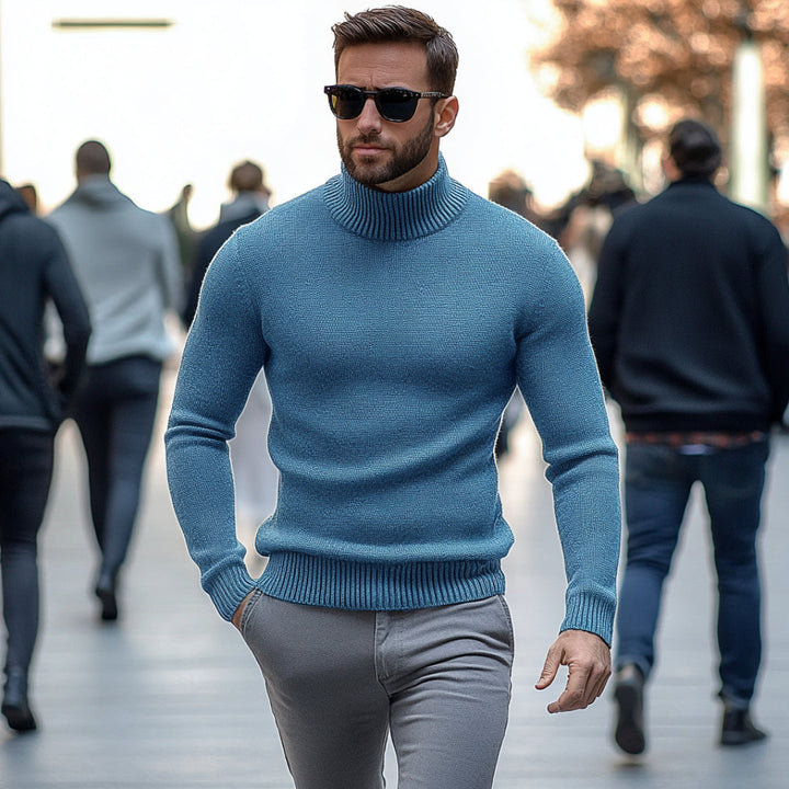 ONORIO™ | HIGH NECK SWEATER