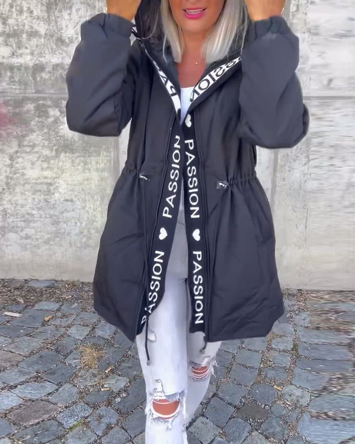 Nathalie | Classic Jacket with Zip Closure