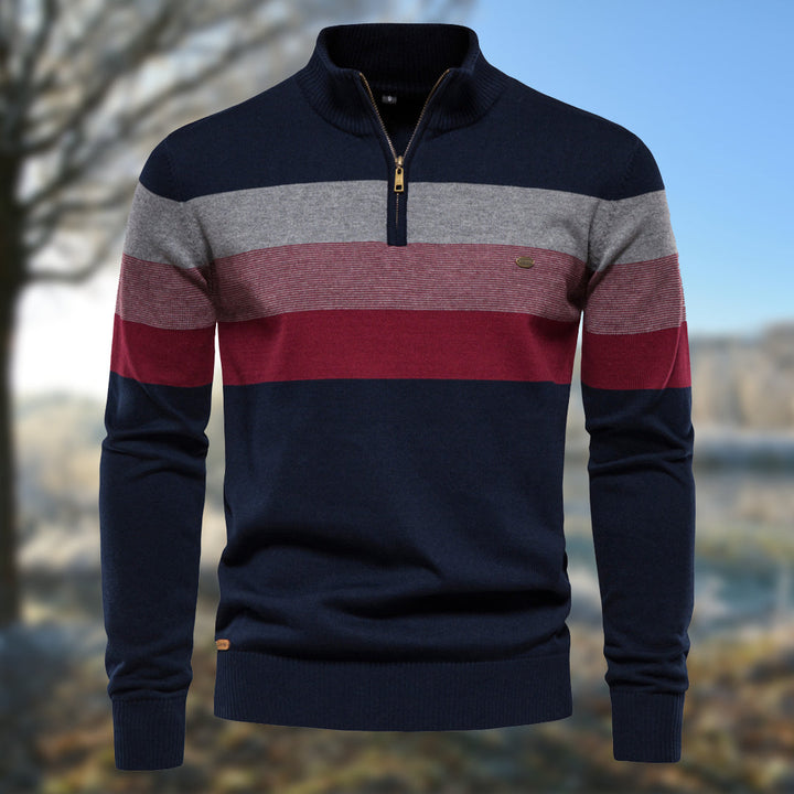 LUIGI™ | CASUAL STRIPED SWEATER