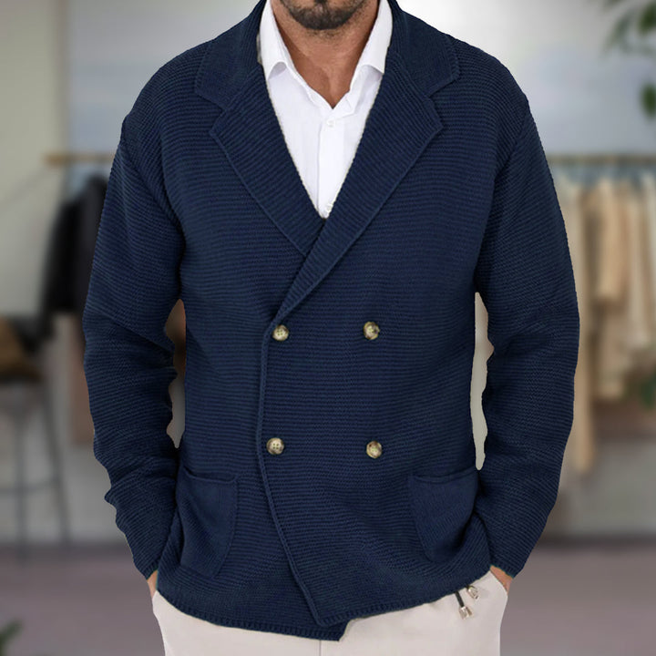 GIAN™ | DOUBLE-BREASTED CARDIGAN