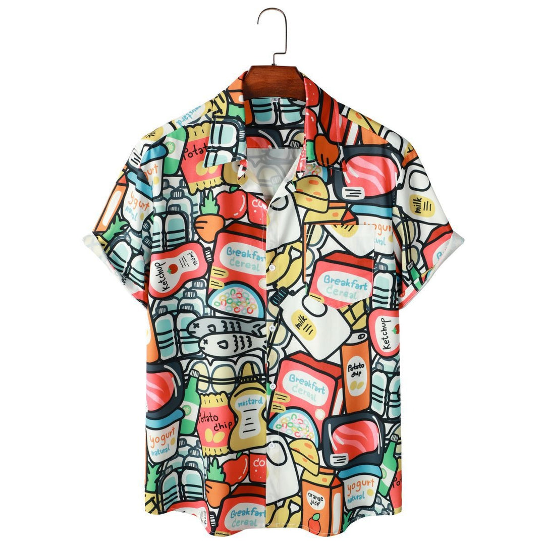 Alberto™ | Seaside Escape Short Sleeve Hawaiian Shirt