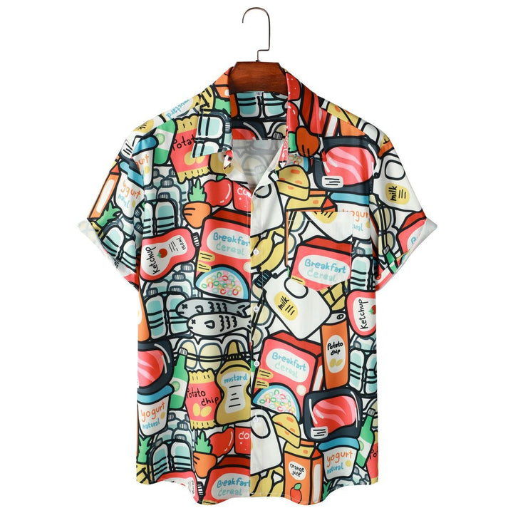 Alberto™ | Seaside Escape Short Sleeve Hawaiian Shirt
