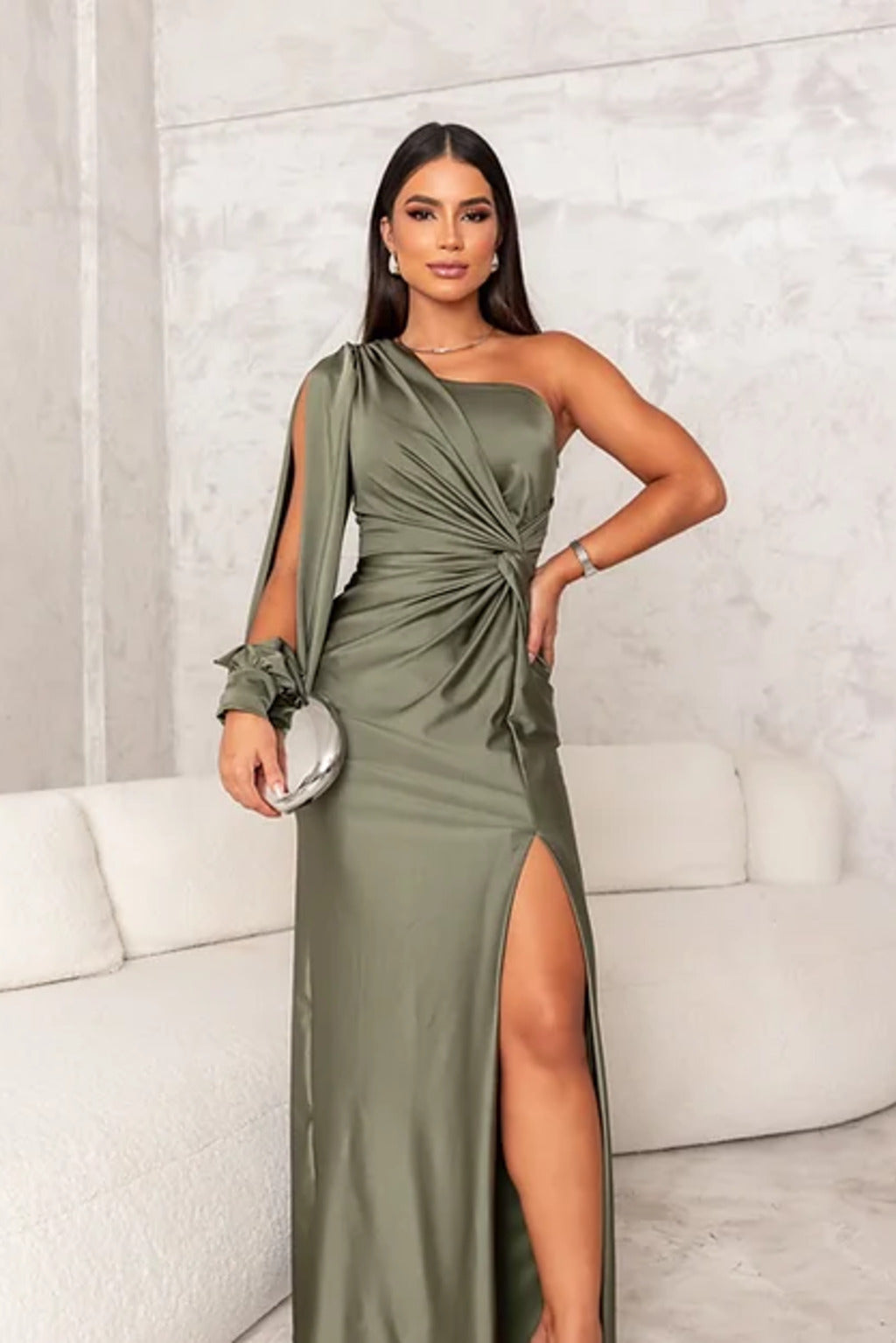 Anna™l -Short Sleeve Wrap Dress