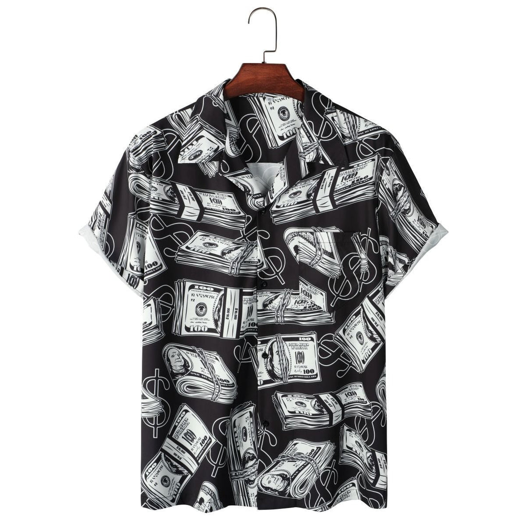 Alberto™ | Seaside Escape Short Sleeve Hawaiian Shirt