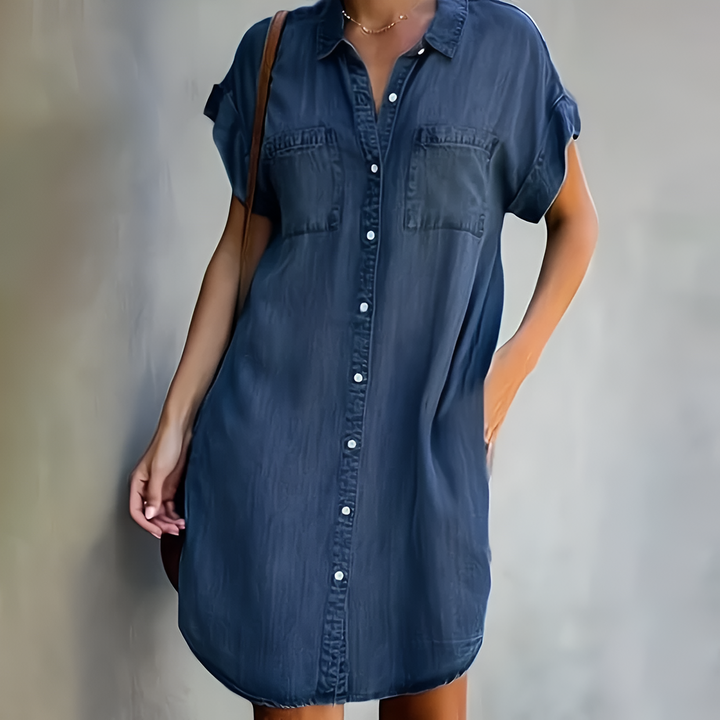 Bella ™ |Denim Classic Dress