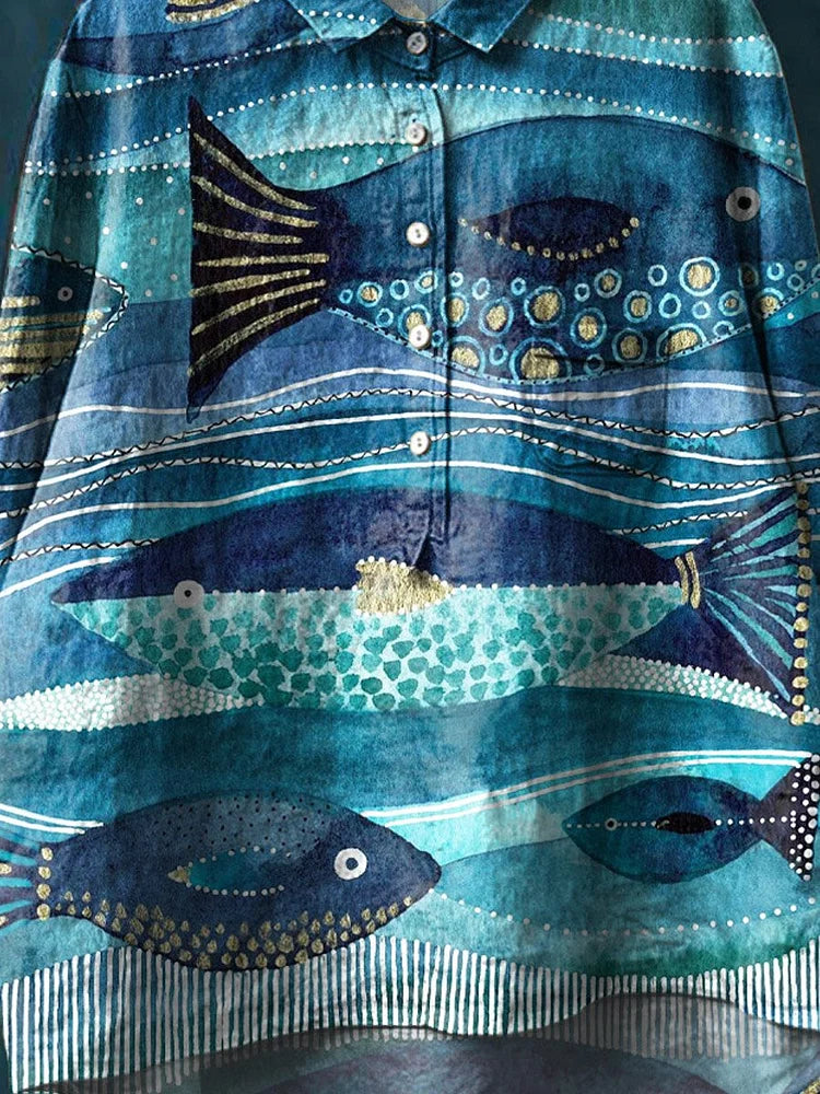 Jax™ | Ocean Art Shirt