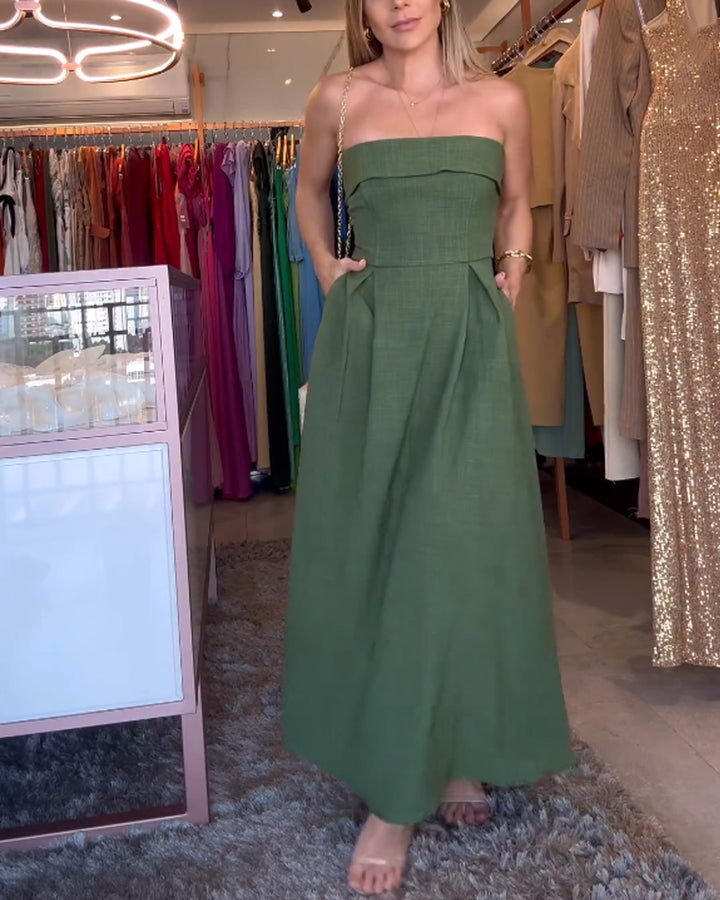 Anisa™ | Elegant Strapless Dress