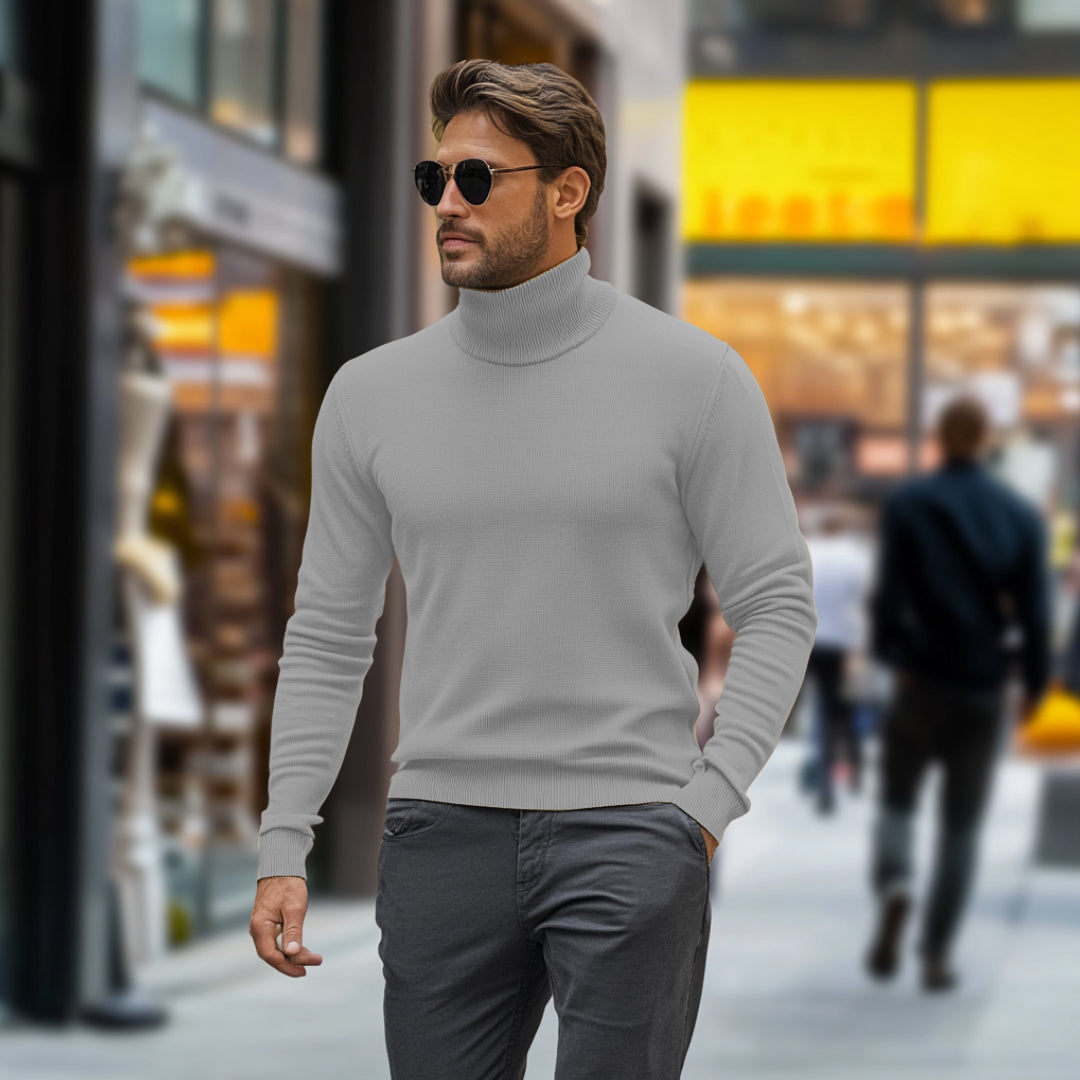 ONORIO™ | HIGH NECK SWEATER