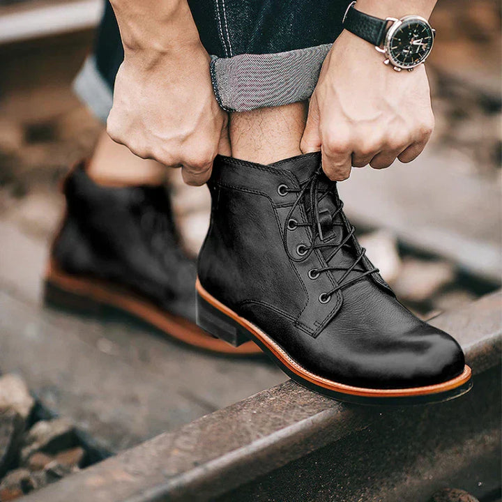 Hunter™l - Rugged men's leather boots