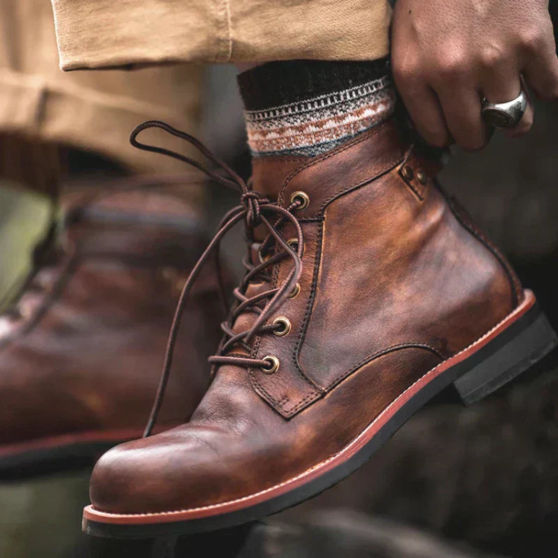 Hunter™l - Rugged men's leather boots