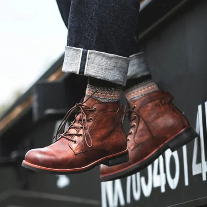 Hunter™l - Rugged men's leather boots