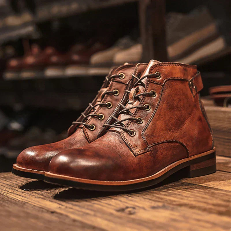 Hunter™l - Rugged men's leather boots