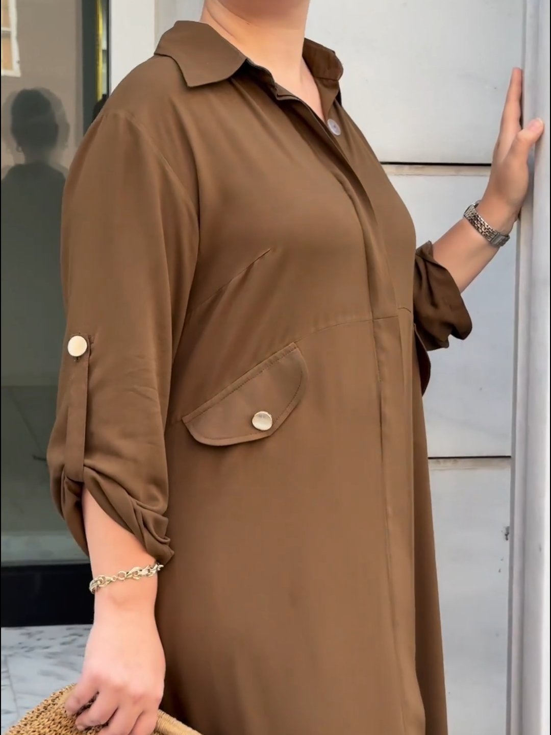 Milla™ - Casual Long Dress with Pants Set
