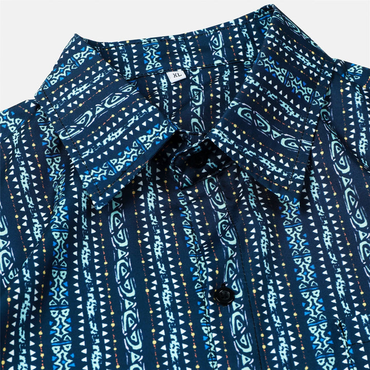 Alberto™ | Seaside Escape Short Sleeve Hawaiian Shirt