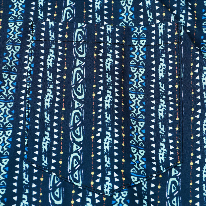 Alberto™ | Seaside Escape Short Sleeve Hawaiian Shirt