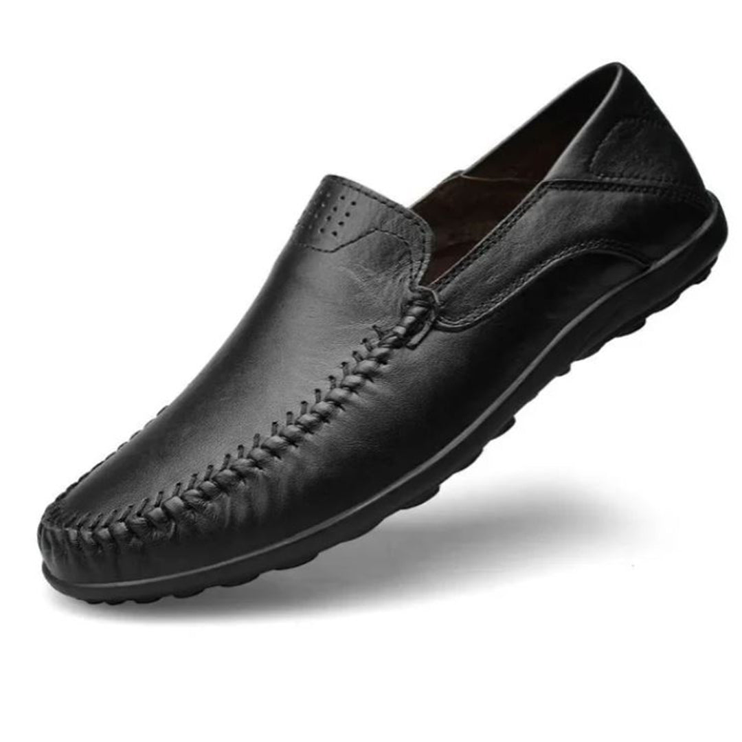 TIBERIO™ | Leather Loafers