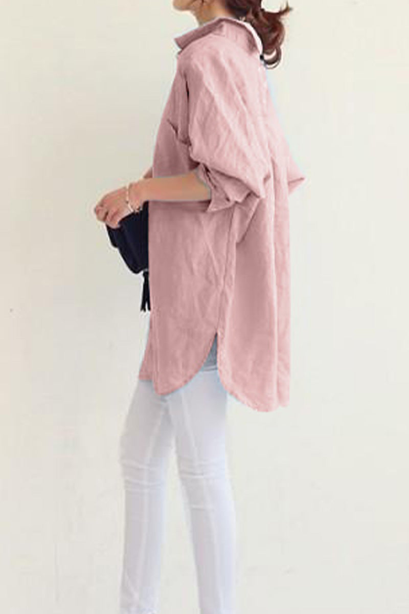 Bianca™ | Oversized Linen Shirt