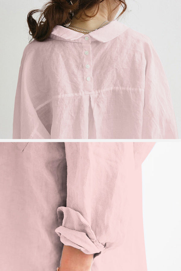 Bianca™ | Oversized Linen Shirt
