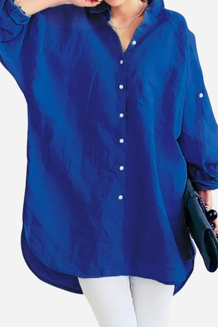 Bianca™ | Oversized Linen Shirt